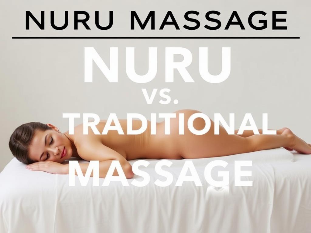 uru massage sexy. Table: Nuru Massage vs. Traditional Massage фото