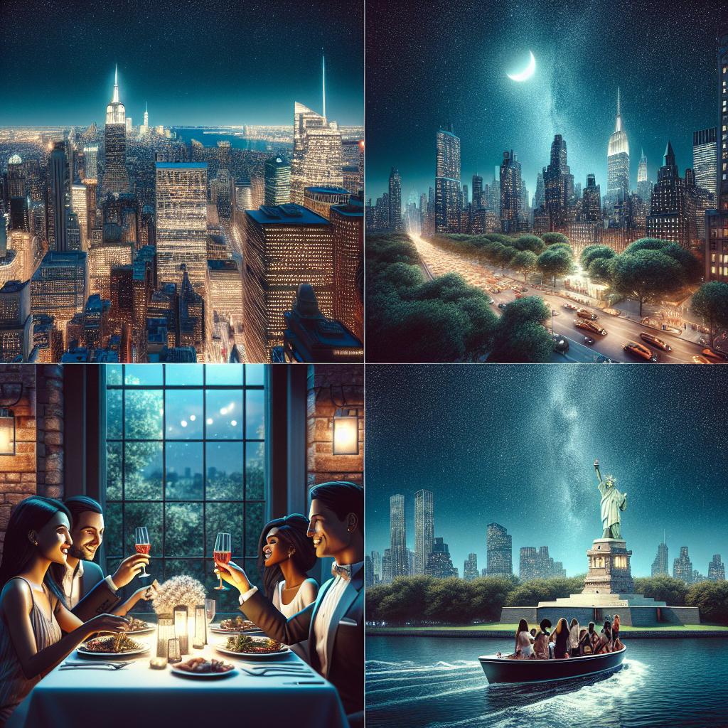 he Nightlife & Romantic Hotspots of Manhattan фото