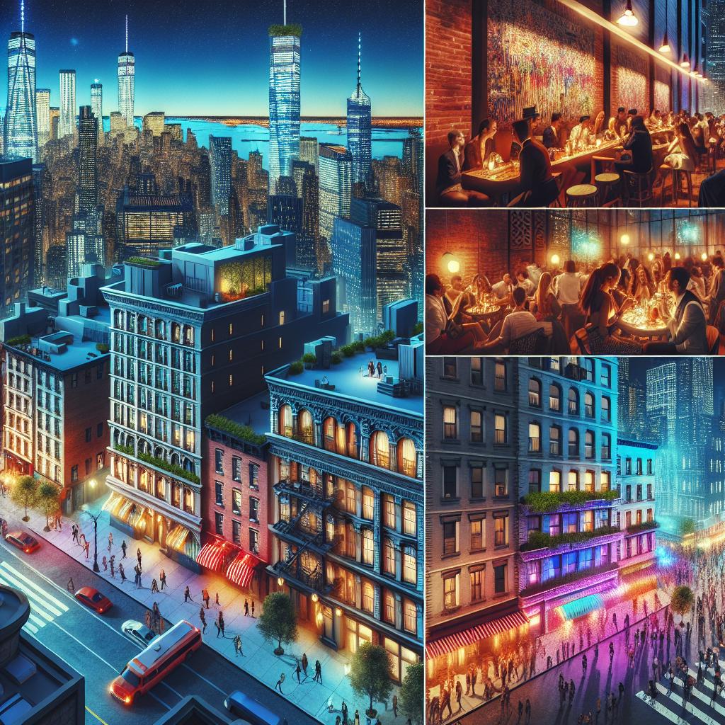 est Night spots in Manhattan фото