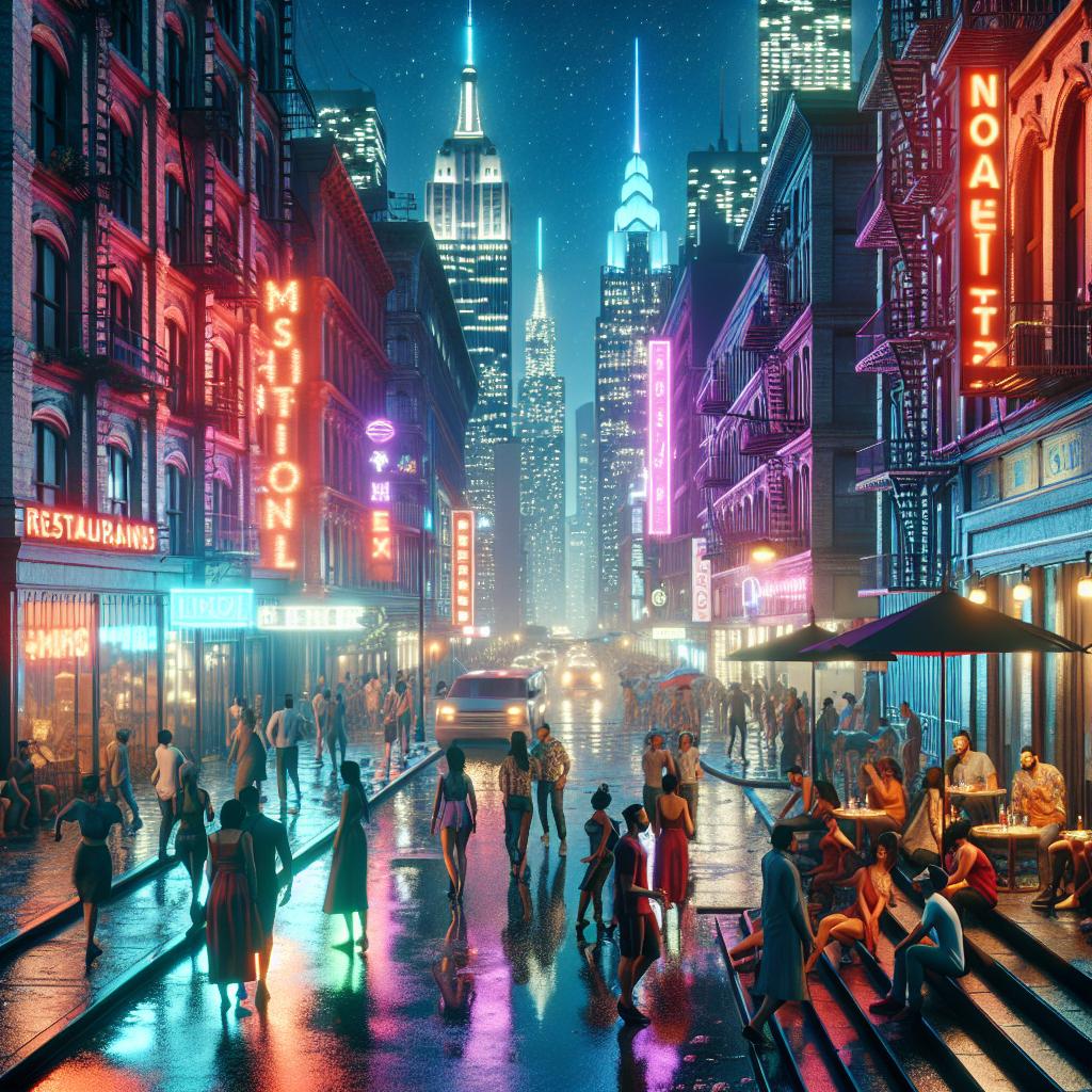 he Heart of Manhattan’s Nightlife and Intimate Culture фото