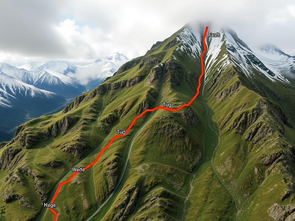 ub and tug map. Possible Paths Ahead фото