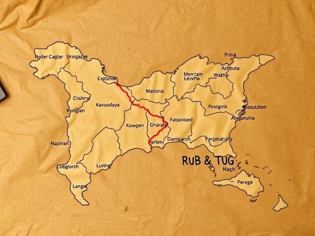 ub and tug map. Motivations and Mindset фото